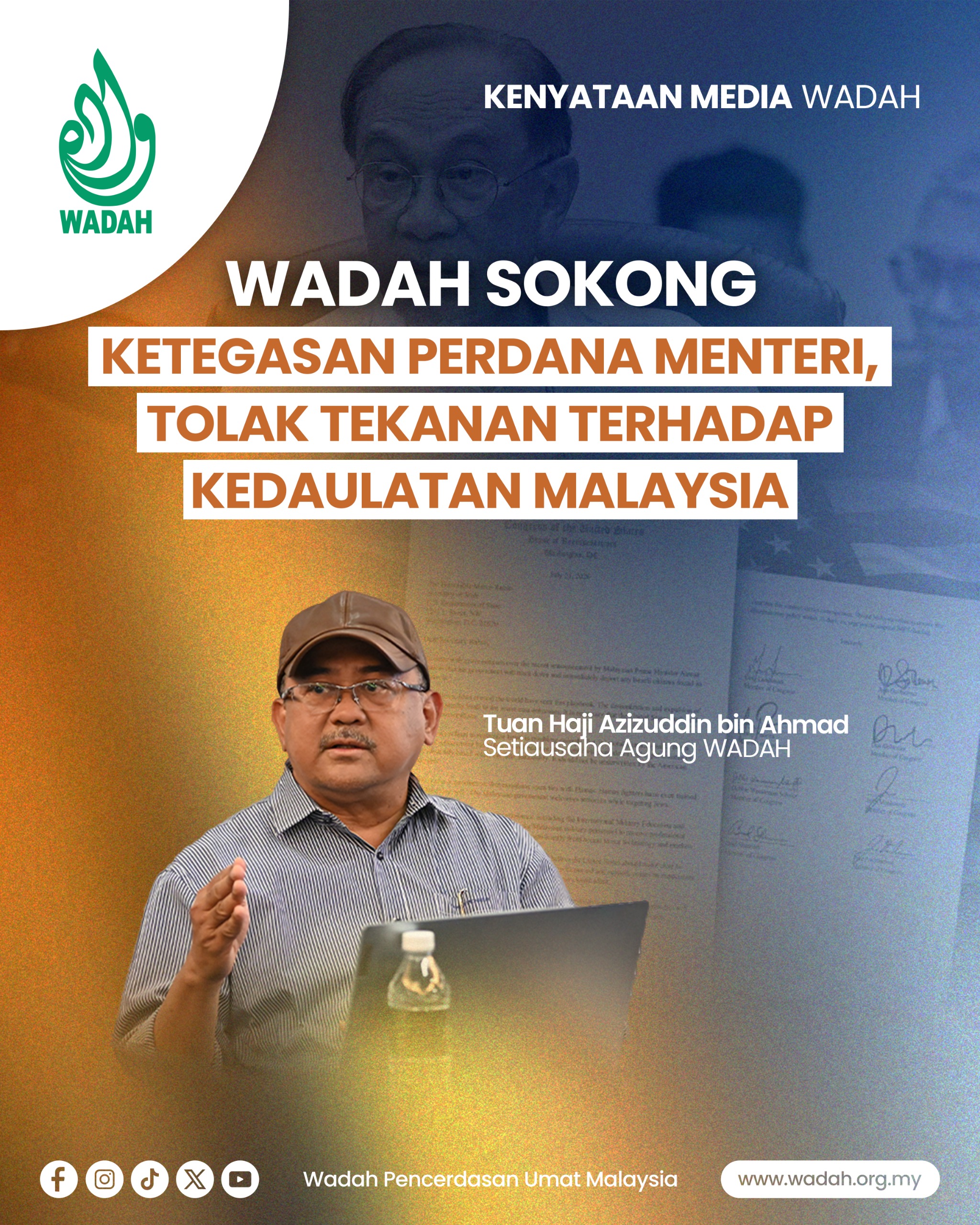 KENYATAAN MEDIA WADAH